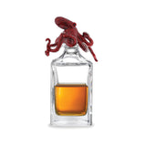 Red Octopus Decanter