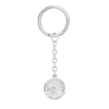 Sterling Silver St. Christopher Keyring