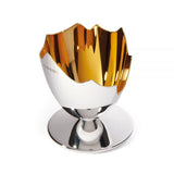 Sterling Silver Cracked Egg Cup