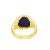 Yellow Gold Stone Set Lapis Lazuli Signet Ring