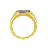 Yellow Gold Stone Set Lapis Lazuli Signet Ring