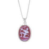 Sterling Silver Zodiac Pendant - Sagittarius