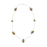 Sterling Silver Bumble Bee Necklace