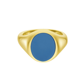 Yellow Gold Stone Set Sardonyx Signet Ring