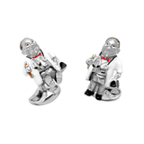 Sterling Silver Doctor Cufflinks