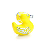 Sterling Silver Rubber Duck Lapel Pin