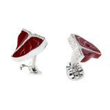 Sterling Silver T-Bone Steak Cufflinks