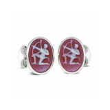 Sterling Silver Zodiac Cufflinks - Sagittarius