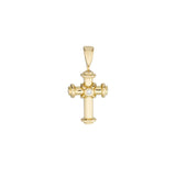 18ct Yellow Gold Diamond Cross Pendant