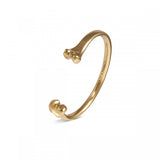 Fundamentals Bone Bangle in a Gold Finish