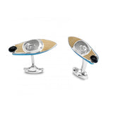 Sterling Silver Speed Boat Cufflinks