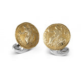 Sterling Silver 230 Coin Cufflinks - Royal Britannia
