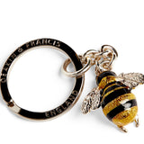 Sterling Silver Bumble Bee Keyring