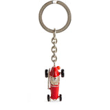 Sterling Silver Racing Car Keyring