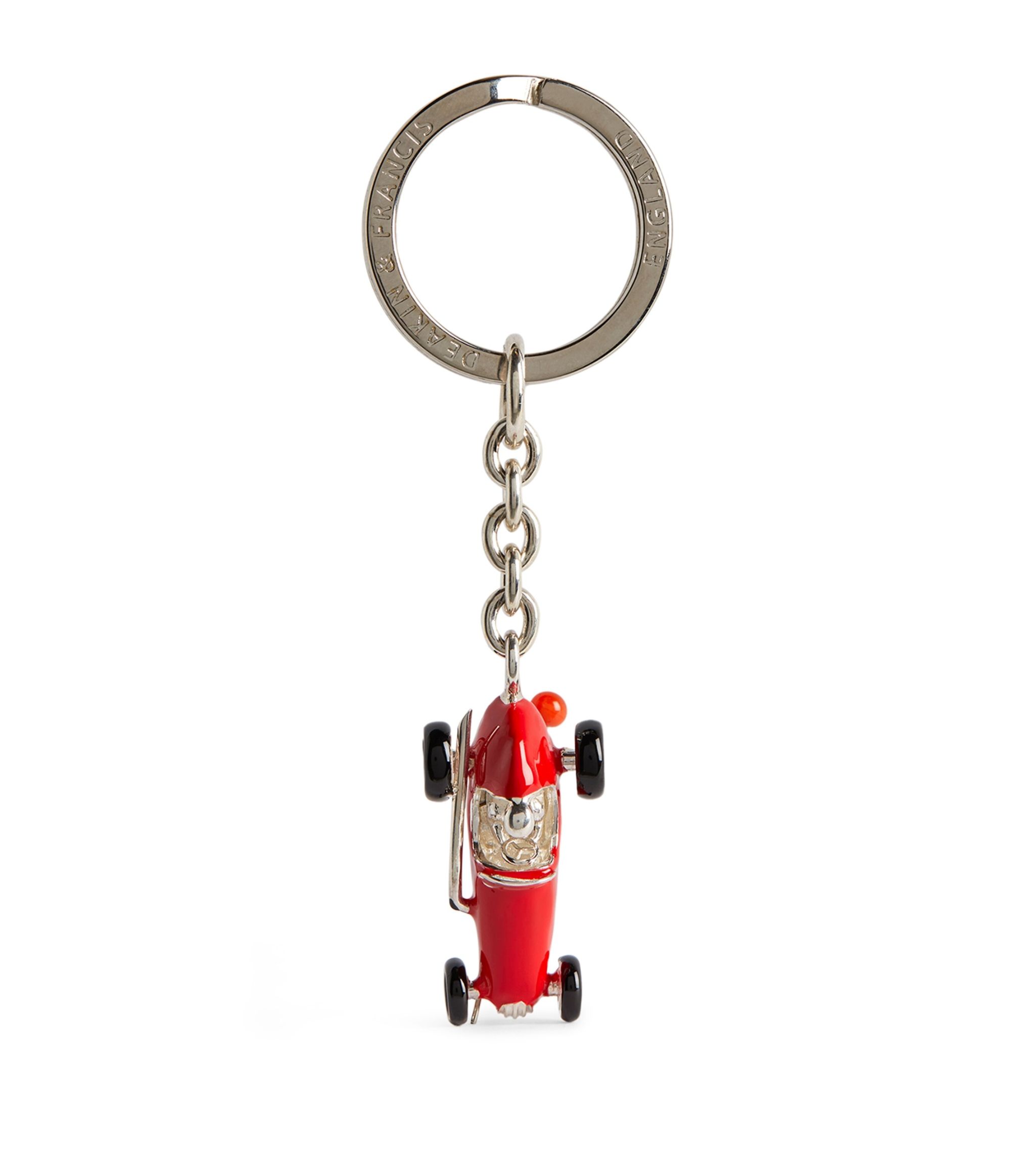 Sterling Silver Racing Car Keyring – Deakin & Francis