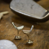 Sterling Silver Golf Club Cufflinks