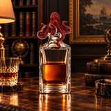 Red Octopus Decanter