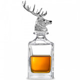 Stag Head Crystal Decanter